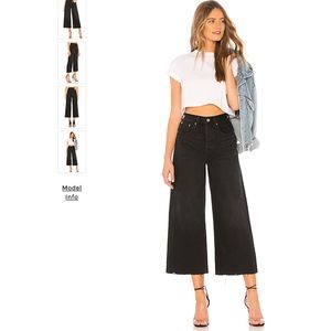 NWT Levi's High Water Wide Leg Damn Straight 29